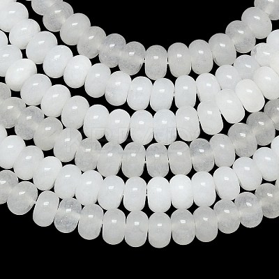 Natural Malaysia Jade Beads Strands G-B165-G01-5x8mm-04-1