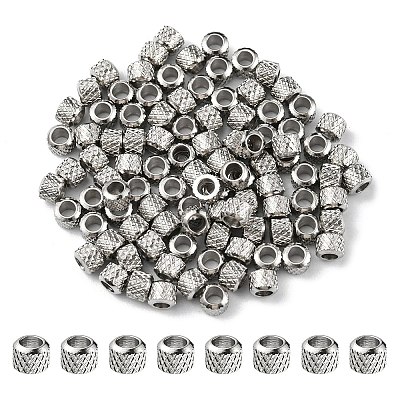 304 Stainless Steel Beads STAS-YW0001-60-1