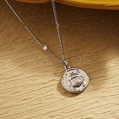Non-Tarnish 304 Stainless Steel Pendant Necklaces ZQ6019-2-1