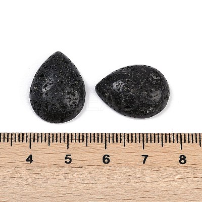Natural Lava Rock Cabochons G-H094-01A-14-1