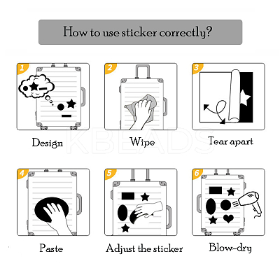 Fox Paper Stickers Set DIY-M031-41-1