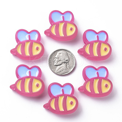 Transparent Acrylic Beads X-MACR-S374-06B-02-1