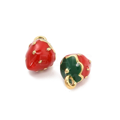 304 Stainless Steel Enamel Charms STAS-D384-04C-G-1