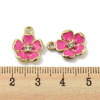 Alloy Enamel Pendants ENAM-D063-01G-05-1