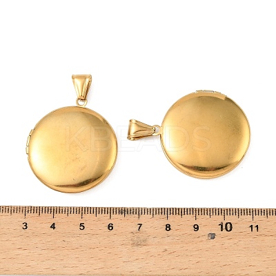 316 Stainless Steel Locket Pendants STAS-K321-11D-G-1