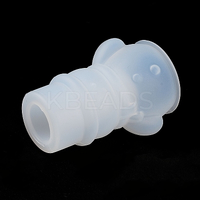 Christmas DIY Candle Holder Silicone Statue Molds DIY-F141-01C-1