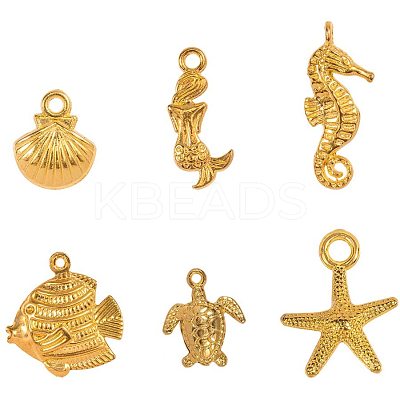 Tibetan Style Alloy Pendants TIBE-PH0004-72-WH-1