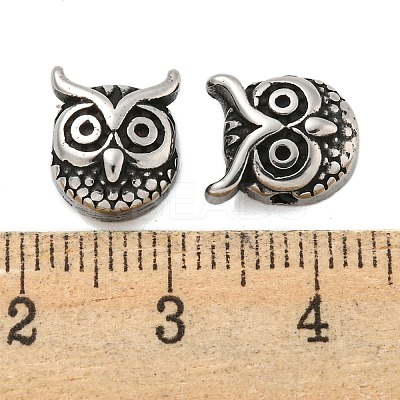 Animal 304 Stainless Steel Beads STAS-E214-11AS-08-1