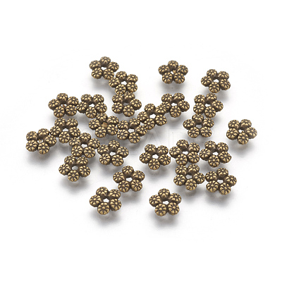 Tibetan Style Alloy Spacer Beads X-MLF10889Y-NF-1