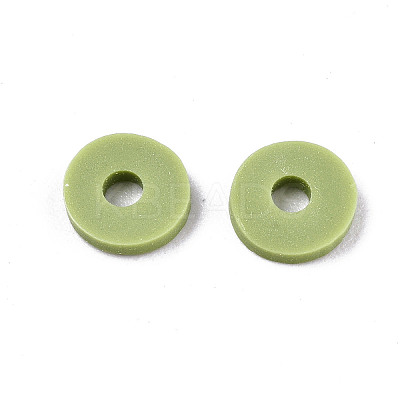 Handmade Polymer Clay Beads LS-CLAY-Q251-8.0mm-49-1