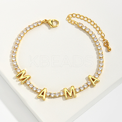 Cubic Zirconia Tennis Bracelet LS-AZ6587-1