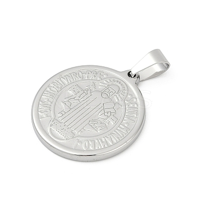 304 Stainless Steel Pendants STAS-A053-24C-P-1