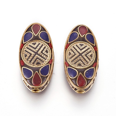Handmade Indonesia Beads IPDL-E008-26B-1