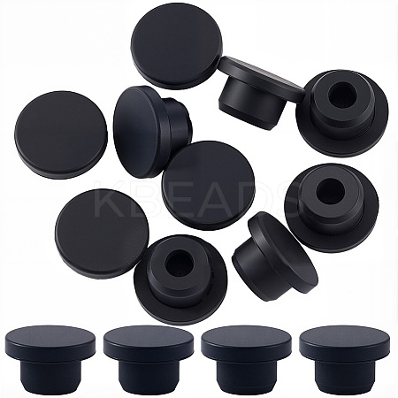 10Pcs Silicone Hole Plugs AJEW-GF0011-66D-1