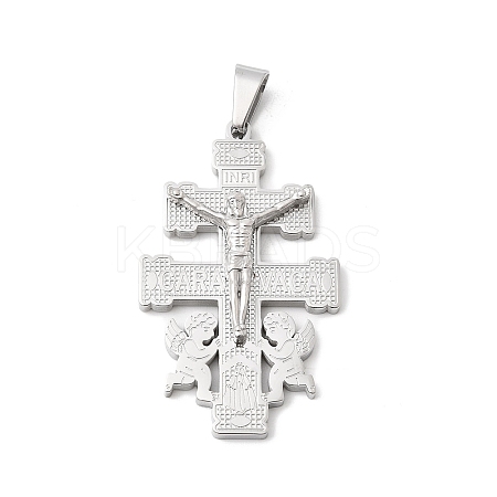 304 Stainless Steel Pendants STAS-G378-04P-1