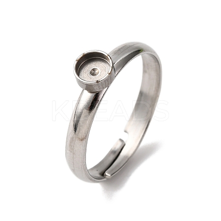 304 Stainless Steel Adjustable Ring Components STAS-B098-02A-P-1
