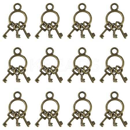 20Pcs Tibetan Style Alloy Pendants FIND-YW0010-07-1