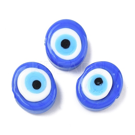 Handmade Evil Eye Lampwork Beads LAMP-G168-02A-1