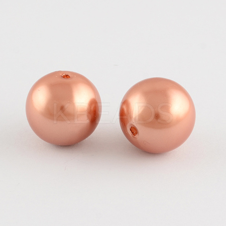 ABS Plastic Imitation Pearl Round Beads SACR-S074-8mm-A49-1