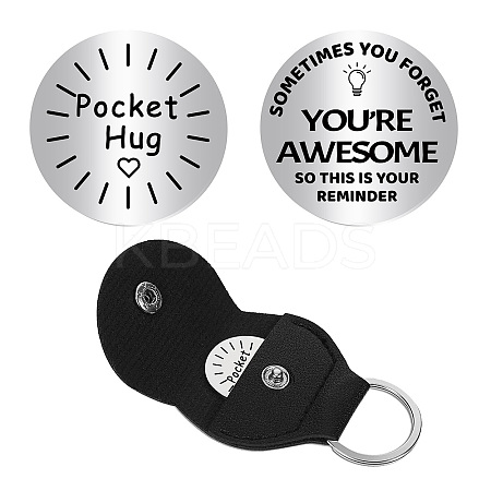 2Pcs 2 Style PU Leather Guitar Clip AJEW-CN0001-21-012-1