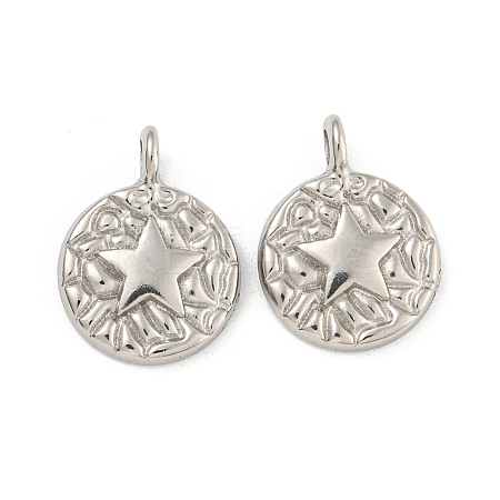Non-Tarnish 304 Stainless Steel Pendants STAS-N103-136P-1