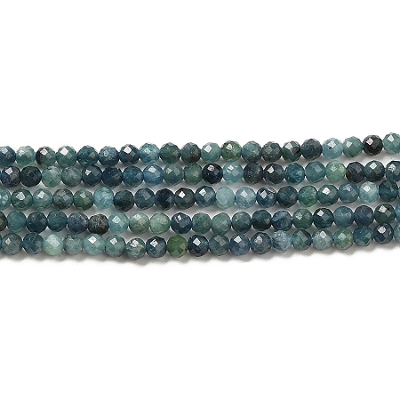 Natural Blue Tourmaline Beads Strands LS-G-E608-A05-B-1