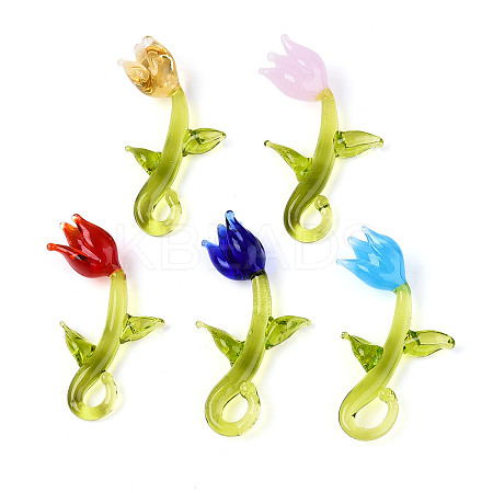 Handmade Lampwork Pendants DP098-1