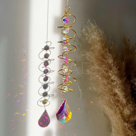 Faceted Glass Suncatchers PW-WG34118-06-1