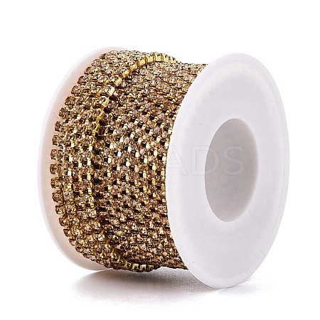 Iron Rhinestone Cup Chains CH-A008-01D-1