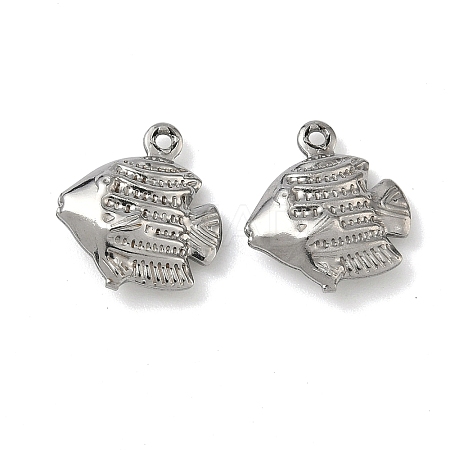 304 Stainless Steel Charms STAS-P433-14A-P-1