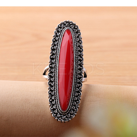 Alloy and Resin Finger Rings FS-WGB9ABA-01-1