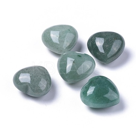 Natural Green Aventurine Heart Love Stone G-F659-B26-1