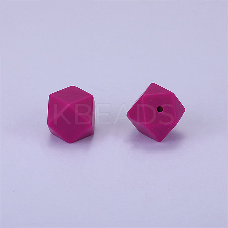 Hexagonal Silicone Beads SI-JX0020A-09-1