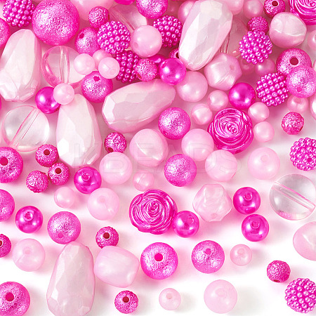 100G Opaque Acrylic Beads MACR-TA0001-51-1