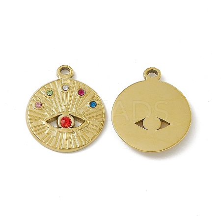 PVD Vacuum Plating 201 Stainless Steel Pendants STAS-J401-VC546-1