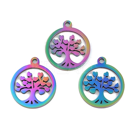 304 Stainless Steel Pendants STAS-R135-18P-1
