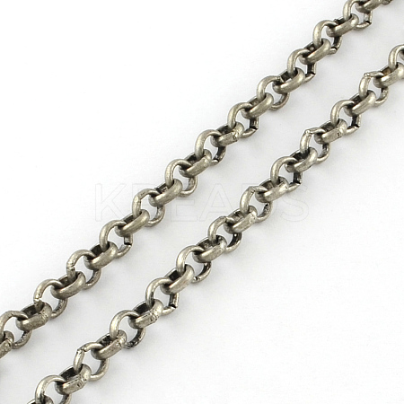 Iron Rolo Chains LS-CH-J001-BL5.8-AS-1