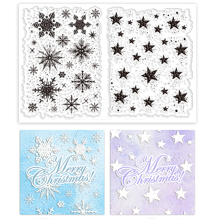 Custom Summer Theme PVC Plastic Clear Stamps DIY-WH0631-0373-1
