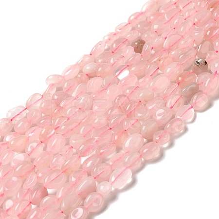 Natural Rose Quartz Beads Strands G-I351-B05-1