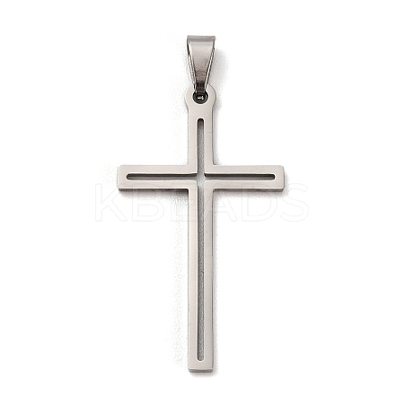 Non-Tarnish 201 Stainless Steel Pendants STAS-E200-05P-1