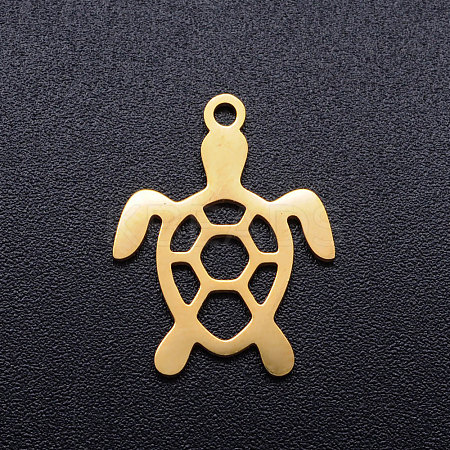 Ion Plating(IP) 304 Stainless Steel Hollow Pendants A-STAS-Q201-JN280-2-1