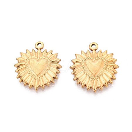 304 Stainless Steel Pendants LS-STAS-M337-01A-G-1