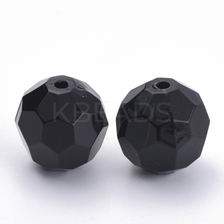 Opaque Acrylic Beads SACR-S300-05E-02-1