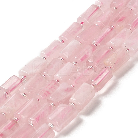 Natural Rose Quartz Beads Strands G-N327-06-17-1