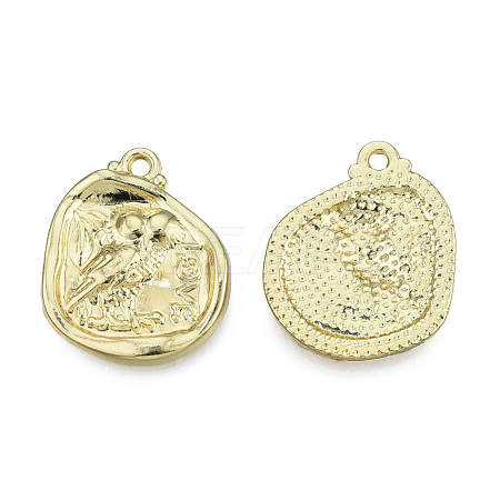 Rack Plating Alloy Pendants PALLOY-T077-195-1