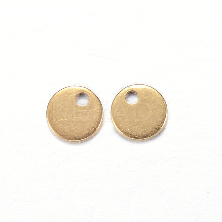 Ion Plating(IP) 304 Stainless Steel Charms STAS-N0013-14G-02-1