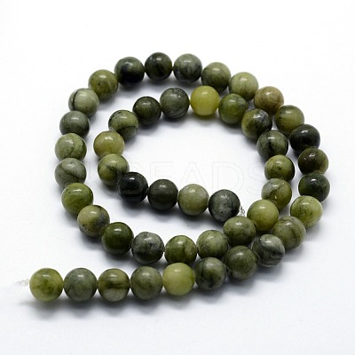 Wholesale Natural Xinyi Jade/Chinese Southern Jade Beads Strands ...